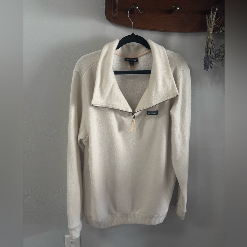 Patagonia Wool Ahnya Pullover - Ivory XL
